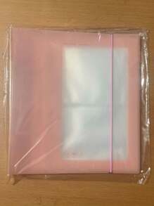 25 pièces Album porte-cartes style coréen Gukka, étui transparent, album photo à feuilles mobiles, livre de rangement pour cartes postales et autocollants, organisateur de planner étudiant, retour à l'école, fournitures scolaires