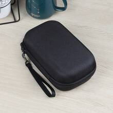 Estuche organizador de accesorios digitales para cable USB, unidad USB, batería externa - Negro - Ver 2