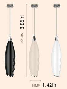 New Milk Frother, Powerful Hand Milk Frother, Mini Milk Frother, Coffee Mixer, Stainless Steel Coffee & Beverage Mixer, For Latte, Cappuccino, Matcha, Hot Chocolate, Portable Foam Maker, Cordless Electric Mini Coffee Maker Back To School
