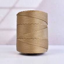 1 Pieza de Cuerda de Poliéster Crochet Bolsa Cuerda Macrame Hilo Crochet Regalo para Tejedores Hilo para Hacer Sombrero DIY, Bolso, Suéter, Sombrero