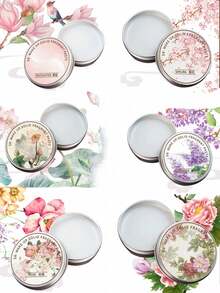 1pc Portable Fresh Floral Solid Fragrance Balm,Retro Scent Fresh Elegant Lasting Fragrance,For On-The-Go,Long-Lasting Fragrance - Ideal Birthday Gift Idea,Valentine's Day Gifts,Christmas Gifts - Various Fragrances - View 9