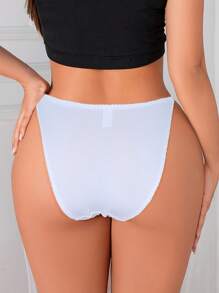 3-teiliges Set: Einfarbiger, sportlicher - Komfortabler, ultrahschmaler Nylon-Hüftgurt und String