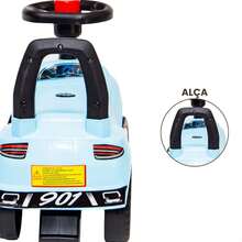 ATENTU Carrinho Andador Passeio Totokinha Infantil Com Buzina - Azul - Visão 7