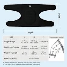 1 Pair Thick Adjustable Sports Knee Pads, 3 Size Fits All Men & Women, Elastic Stretchable Material, Suitable For Dancing, Yoga, Cycling, Climbing, Hiking And Other Sports Gym Accessories Knee Support Sports Knee Pads Gym Knee Pads