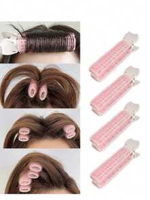 10pcs Hair Roots Fluffier Lazy Curling Iron Traceless Hair Clip Bangs Clip Hair Clip Plastic/Resin Shell ,Hair Tool Kit ,Hair Styling Kit - Shallow - View 2