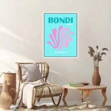 1/6PCS Optional Frame Posters Wall Arts Modern Posters Print Minimalist Living Room Decor ,Wall Art With Frame