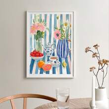 1 件，帆布挂画，带框装饰画，带框，易于悬挂，墙面艺术，海报，现代，厨房墙面艺术，厨房印刷品，食物印刷品，现代厨房装饰，餐厅墙面艺术，时尚厨房装饰，家居装饰，房间装饰 - 彩色 - 查看 8