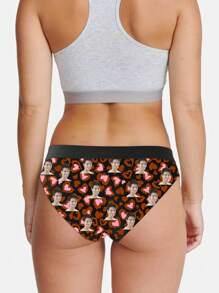 Ropa interior exclusiva personalizada para mujer, Fotos personalizadas HD del novio, Regalos del Día de San Valentín para novia, Regalos de aniversario, Regalos del Día de San Valentín, Regalos de pareja, Regalos de cumpleaños, Regalos de boda, Regalos exclusivos de aniversario - 1 pieza