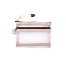 Travel Lightweight Layered Mesh Card Holder Large Capacity Multi-Function Cosmetic Bag Coin Purse For Women Wallet Mini Wallet Purse Wallet Card Wallet - Multicolor - View 12