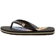 Quiksilver Molokai Art Flip Flops For Kids In Black ✅ Delivery Within 24/72 Hours To Spain (Mainland)