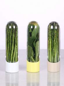 1pc/2pcs/3pcs Fresh Herb Preservation Containers, Herb Freshness Boxes For Cilantro, Mint, Parsley, Asparagus, Keeps Greens Fresh 2-3 Weeks - Multicolor - View 6