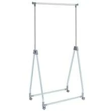 Suitable For Daily Family Use (Such As Drying On The Balcony And Storing In The Bedroom) Extendable Clothing Garment Rack Heavy Duty Foldable Clothes Rack W/Hanging Rod - 1 - View 7