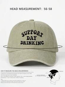 1pc Women's Embroidered " SHOW SUPERVISOR" Distressed Baseball Cap, Adjustable Casual Outdoor Sun Hat, Suitable For Valentine's Day, Spring/Autumn, Travel, Fashion, Versatile, Unisex Y2K Style - Baseball Cap - View 9