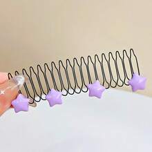 1pc Children's Hair Clip For Fixing Baby Hair, Hair Styling Tool For Girls, Invisible Hair Clip - Multicolor - View 14