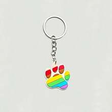 1pc Cute Cartoon Pet Dog/Cat Paw Keychain Pendant Fashionable Bag Charm Car Key Chain Personalized Small Gift Y2K Beach Accessories Daisy Dog Accessories - Multicolor - View 7