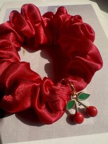 2 件套 Cherry 配饰 红色发圈