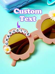 Classroom Decor /Back To School/Party Decorations 1pc Custom Kids Name Glasses, Custom Kids Party Favors, Peraonalized Child Glasses, Kids Pool Party, Children Birthday Party Personalized Name Glasses For Girls Or Boys Toddler Glasses - Multicolor - View 4