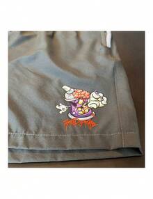 Bermuda Spray Zombie Dry Fit Tactel - 灰色 - 查看 2
