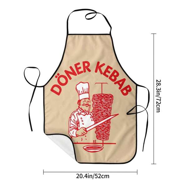 Halten Sie Fett und Spritzer mit dieser stylischen wasserdichten ärmellosen Schürze fern, perfekt für Drehspießköche. Leicht und atmungsaktiv bietet sie volle Bewegungsfreiheit bei gleichzeitigem Trockenblieben. Ideal für BBQ-Meister und Hausköche, die saftige, langsam gegrillte Fleischgerichte ohne Sauerei lieben!