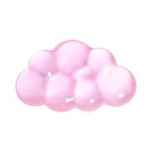 柔软透明云朵鼠标腕托垫，符合人体工学的硅胶腕托垫，缓解腕部疼痛，内置凝胶填充，适用于办公室、学校、家庭、笔记本电脑和台式电脑鼠标