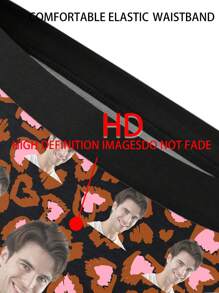 Ropa interior exclusiva personalizada para mujer, Fotos personalizadas HD del novio, Regalos del Día de San Valentín para novia, Regalos de aniversario, Regalos del Día de San Valentín, Regalos de pareja, Regalos de cumpleaños, Regalos de boda, Regalos exclusivos de aniversario - 1 pieza