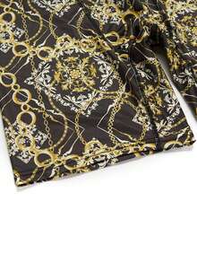 Men's Fruit Print Boxer Briefs, Fashionable And Suitable For Summer - Black - View 4