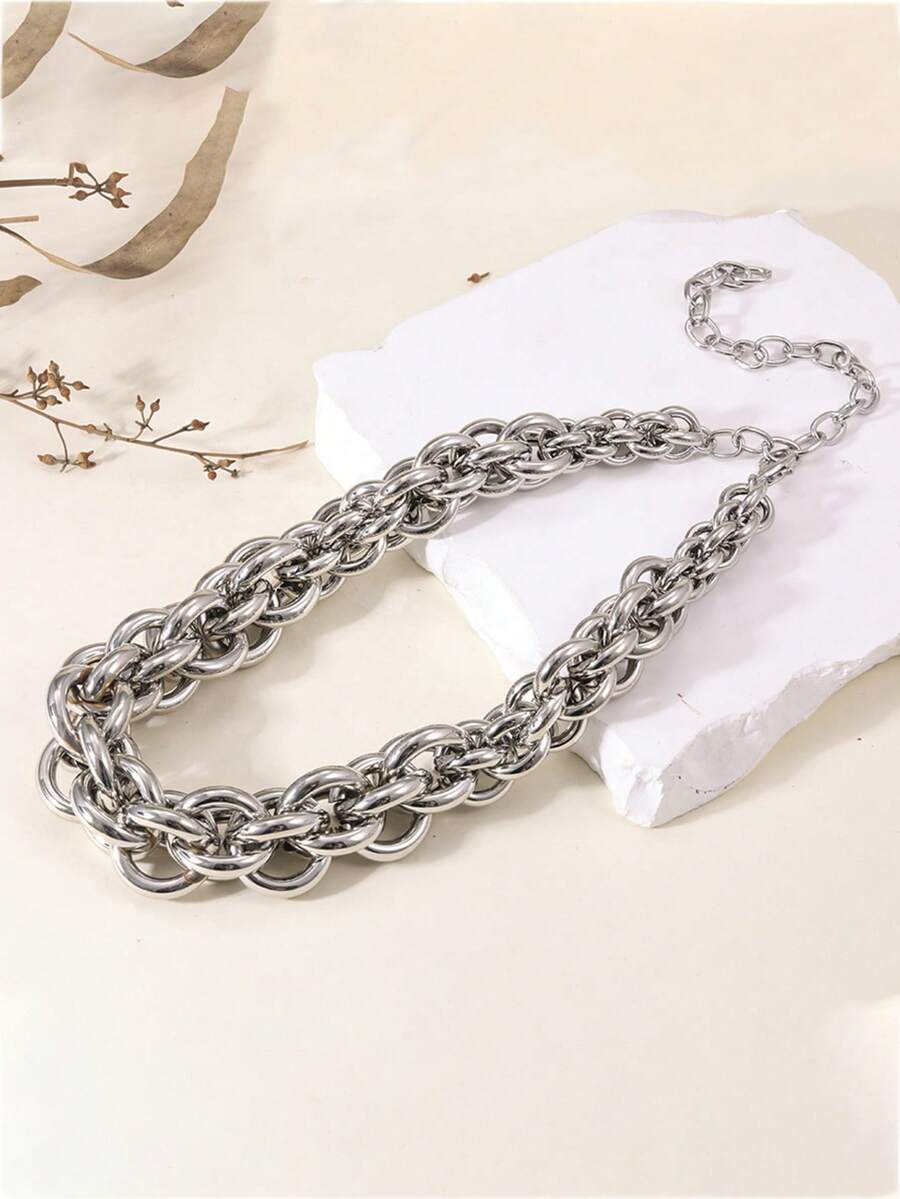 European And American Hip Hop Retro Titanium Steel Necklace - necklace - View 1