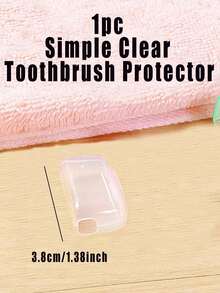 1pc Travel Wash Cup Portable Toothbrush Tooth Cup Tooth Set Storage Box Travel Supplies Mouth Wash Cup Artifact Toothbrush Kit With Travel Size Mouthwash Cup And Transparent Storage Box Travel Necessity Includes Diy Stickers - Multicolor - View 6