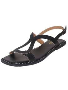 Women's Flatform Sandal, Easy To Put On With Elastic, Fashion Ref. 1015/08