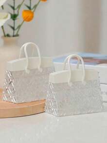 1 件水晶手提包小夜灯 - 带暖光的浪漫露营灯，防水户外装饰，适合生日情人节礼物，独特的钱包形情绪灯，适合女性女友（便携式和礼品准备） - 查看 3