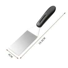 Espátula Mini, Espátula Pequena de Aço Inoxidável para Uso na Cozinha, para Cozinhar Panquecas, Biscoitos, Lasanha, Servir Torta, Assar e Servir em Chapa, Utensílios de Cozinha para Restaurante