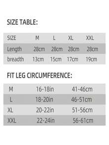 surecool 1 Pair New Knitted Sports Knee Protector Sleeves - Grey - View 4