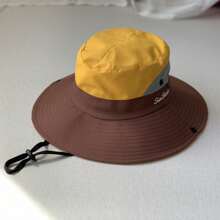 1 Piece, Unisex Sun Protection Bucket Hat, Women's Summer Sun Hat, Outdoor Quick Drying Hat, Suitable For Matching With Summer Clothing And Dresses