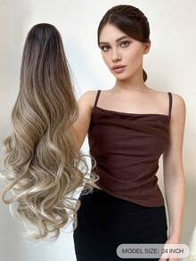 Synthetic Extensions Ponytail - Ombre - View 11