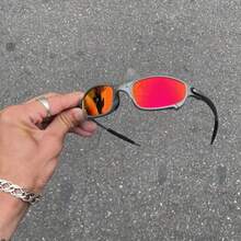 Julieta 24 Polarized X Metal Penni Double Sunglasses - Red - View 3