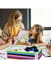 Hanging Magnetic Dry Erase Board 8'' X 12'' Small Double Side White Board Mini Hanging Whiteboard For To Do List Notepad