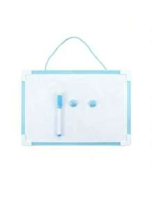 Hanging Magnetic Dry Erase Board 8'' X 12'' Small Double Side White Board Mini Hanging Whiteboard For To Do List Notepad