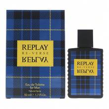Replay Signature Reverse For Man Eau De Toilette 50ml - Fresh - View 2