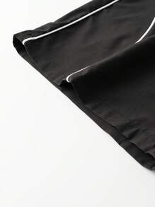 Men's Solid Color Fashion Sports Shorts, For Running, Lightweight Quick Dry Breathable Beach Shorts, Stylish & Comfortable, With Drawstring, Suitable For Beach, Gym, Training, Outdoor Activities, And Casual Daily Wear