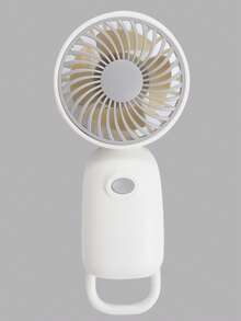 1pc Back-To-School Mini Handheld Fan With Strap, Battery Not Included (2x Size 7 Batteries Required) - Multicolor - View 19