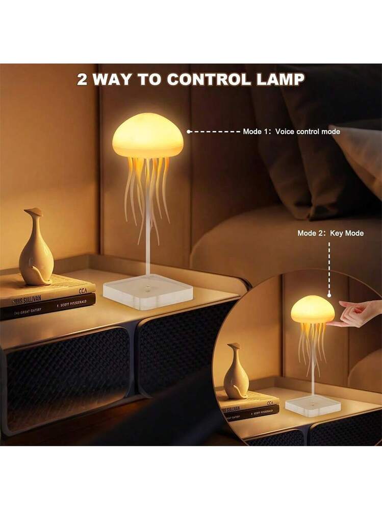 Wetry Luce Notturna Bambini Lucina Notturna Gatto Lampada da Comodino Cameretta Luci Notte Neonati Accessori Utili Lucetta Notturne Bimba Ricaricabile