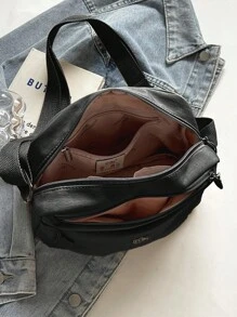 Crossbody Handbags For Women With Multi Pocket Shoulder Bag Nylon Travel Purse