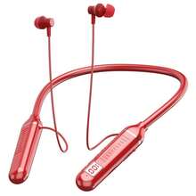 1 件磁性设计按钮控制柔软舒适硅胶灵活颈带 HiFi 立体声无线耳机，时尚无线音乐耳机，播放时间长达 50 小时 - 彩色 - 查看 25