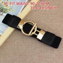 1 pièce Ceinture élastique pour robe pour femme grande taille, Ceinture de taille à porter avec des robes, pour l'été, l'école, l'automne, Halloween