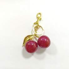 1 件时尚奢华樱桃形钥匙扣，女士水晶装饰，适合日常佩戴和礼物，汽车配件，包包饰品，背包，学校，可爱，哥特，Y2K - 多色1 - 查看 16