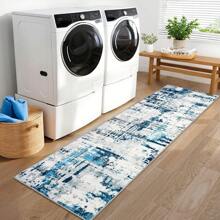 Modern Abstract Printed Carpet Machine Washable Carpet Soft Foldable Carpet Living Room Decorative Carpet With Non-Slip Backing For Bedroom Hallway Dining Room Office Farmhouse