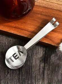1pc/2pcs Stainless Steel Tea Bag Clip, Tea Clip, Tea Ceremony Tweezers, Chinese Medicine Tea Cup Clip, Medicine Packaging Clip, Drain Clip