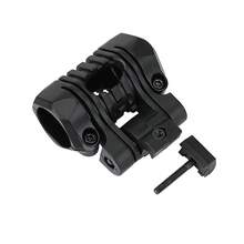 1pc FAST Rotating 5-Position Tactical Helmet Flashlight Mount, Flashlight Accessory - Multicolor - View 6