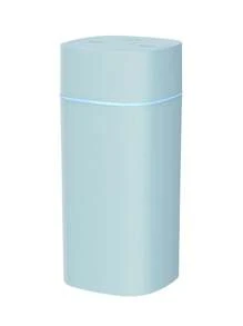 Humidificateur à double brumisation de 600 ml avec veilleuse changeant de couleur - brume fraîche ultrasonique silencieuse pour la chambre | 7 couleurs LED | Arrêt automatique | Diffuseur d'aromathérapie | Humidificateur d'air portable pour bureau, bureau, voyage