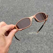 Julieta 24 Polarized X Metal Penni Double Sunglasses - Rust Brown - View 4